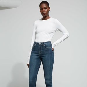 Swedish Weekday High-Waisted Jeans